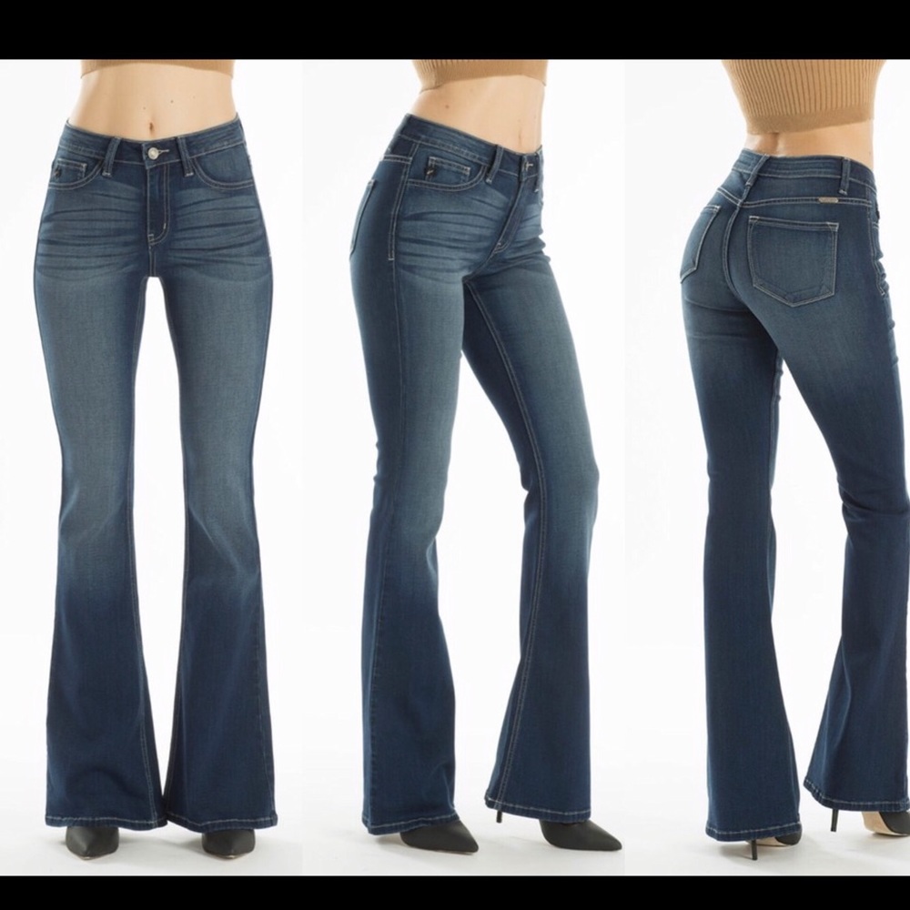 Flare Kancan Denim
